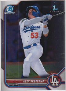2022 Bowman Draft Chrome Alex Freeland #BDC-194