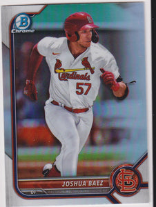 2022 Bowman Draft Chrome Refractor Joshua Baez #BDC-76
