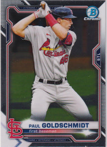 2021 Bowman Chrome Paul Goldschmidt #46