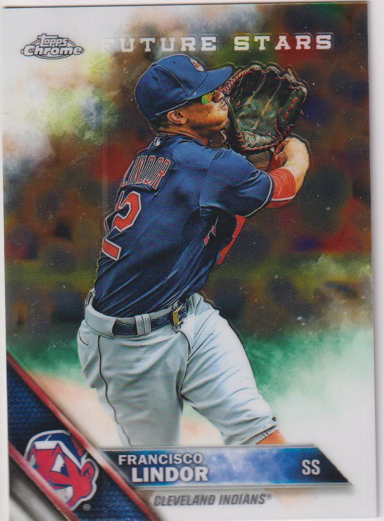 2016 Topps Chrome Francisco Lindor #3