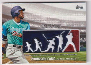 2018 Topps Players Weekend Patch Robinson Cano #PWP-RC