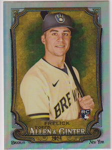 2024 Topps Allen & Ginter Chrome Refractor Sal Frelick #98 RC