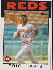1986 Topps Baseball Eric Davis #28