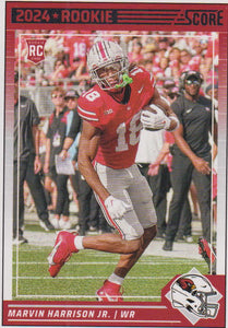 2024 Score Football Marvin Harrison Jr. #305 RC