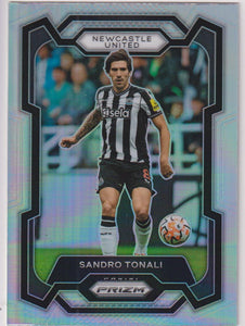 2023-24 Panini Prizm Premier League Silver Prizm Sandro Tonali #59