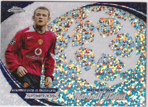 2023-24 Topps Chrome UEFA Club Competitions Starball Debuts Wayne Rooney #SD-6