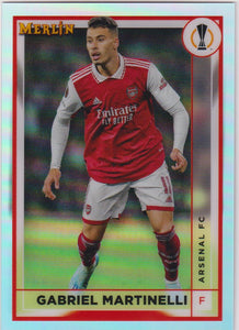 2022-23 Topps Merlin UEFA Club Competitions Refractor Gabriel Martinelli #15