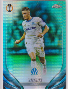 2023-24 Topps Chrome UEFA Club Competitions Aqua Prism Refractor Vitinha #135