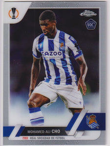 2022-23 Topps Chrome UEFA Club Competitions Mohamed-Ali Cho #3 RC