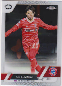 2022-23 Topps Chrome UEFA Club Competitions Saki Kumagai #78