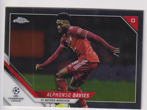 2021-22 Topps Chrome UCL Alphonso Davies #88