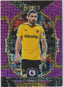 2022-23 Panini Select Premier League Purple Mojo Prizm Ruben Neves #100