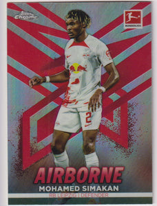 2022-23 Topps Chrome Bundesliga Airborne Mohamed Simakan #AB-MS