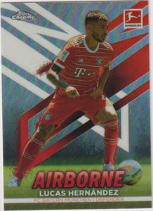 2022-23 Topps Chrome Bundesliga Airborne Lucas Hernandez #AB-LH