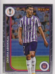 2023-24 Topps Merlin UEFA Club Competitions Zakaria Aboukhlal #132