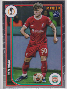 2023-24 Topps Merlin UEFA Club Competitions Ben Doak #88 RC