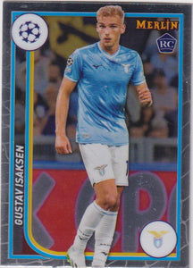 2023-24 Topps Merlin UEFA Club Competitions Gustav Isaksen #121 RC