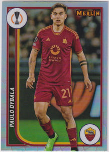2023-24 Topps Merlin UEFA Club Competitions Refractor Paulo Dybala #15