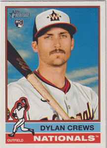 2025 Topps Heritage Baseball Dylan Crews #247 RC