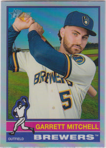 2025 Topps Heritage Chrome Refractor Garrett Mitchell #479