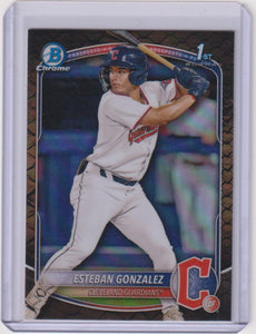 2025 Bowman Baseball Reptilian Esteban Gonzalez #BCP-70