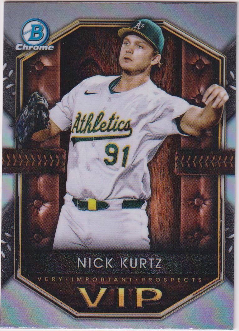 2025 Bowman Baseball VIP Nick Kurtz #VIP-2