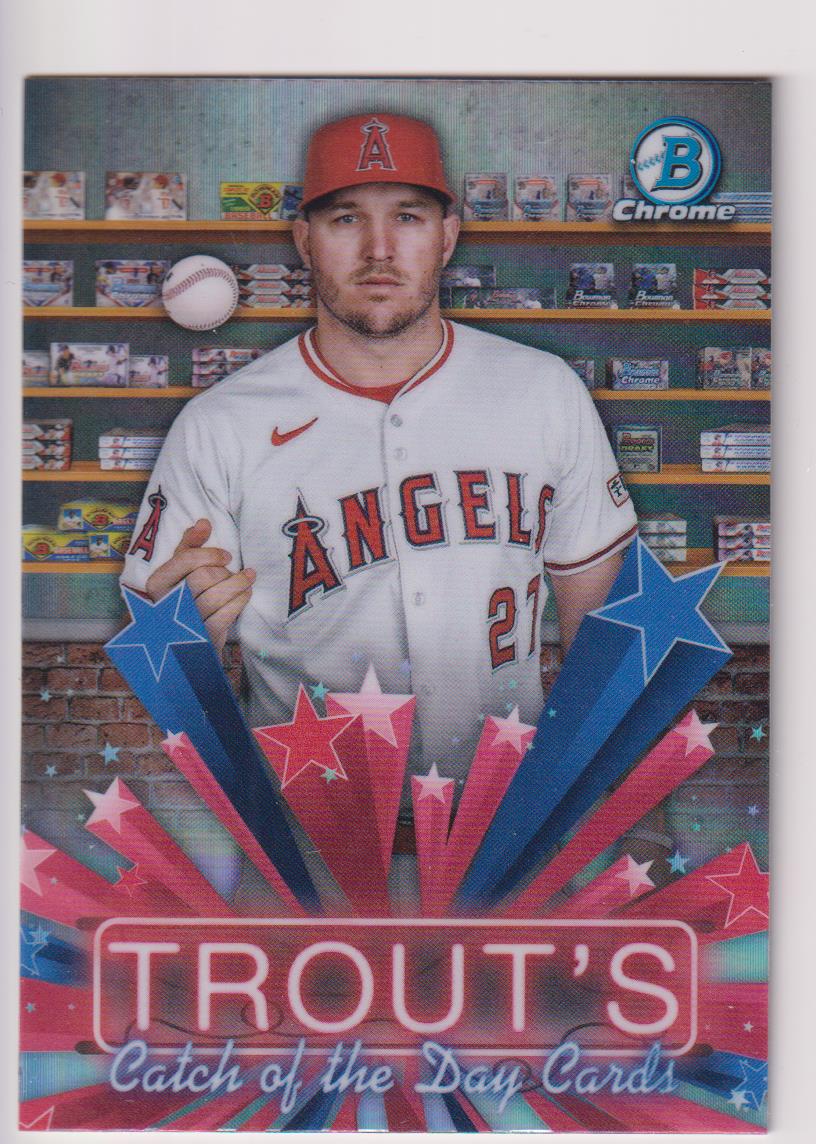 2025 Bowman Baseball Hobby Stars Mike Trout #HS-6