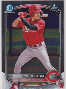 2025 Bowman Baseball Chrome Prospects Esmith Pineda #BCP-37