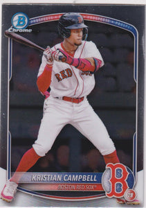 2025 Bowman Baseball Chrome Prospects Kristian Campbell #BCP-42