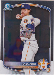 2025 Bowman Baseball Chrome Prospects Cam Smith #BCP-48