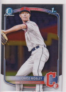 2025 Bowman Baseball Chrome Prospects Chase Mobley #BCP-56