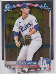 2025 Bowman Baseball Chrome Prospects Hyun-Seok Jang #BCP-51