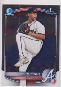 2025 Bowman Baseball Chrome Prospects Didier Fuentes #BCP-87