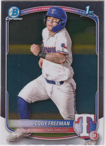 2025 Bowman Baseball Chrome Prospects Cody Freeman #BCP-112