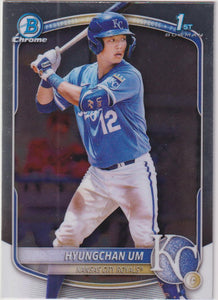 2025 Bowman Baseball Chrome Prospects Hyungchan Um #BCP-119