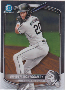 2025 Bowman Baseball Chrome Prospects Braden Montgomery #BCP-132