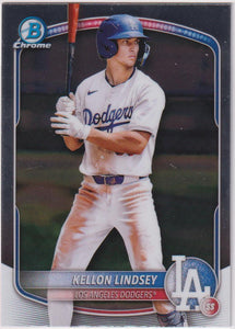 2025 Bowman Baseball Chrome Prospects Kellon Lindsey #BCP-137
