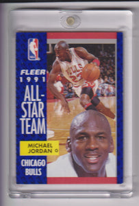 1991-92 Fleer All-Star Team Michael Jordan #211