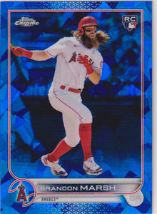 2022 Topps Chrome Sapphire Edition Brandon Marsh #243 RC