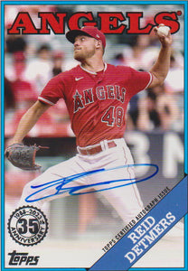 2023 Topps Series 2 1988 Topps Baseball Autographs Reid Detmers #88BA-RO