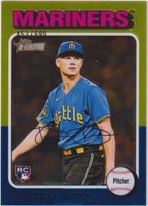 2024 Topps Heritage High Number Chrome 453/699 Ryder Ryan #326 RC