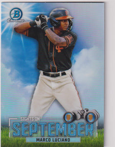 2023 Bowman Sights on September Marco Luciano #SOS-17