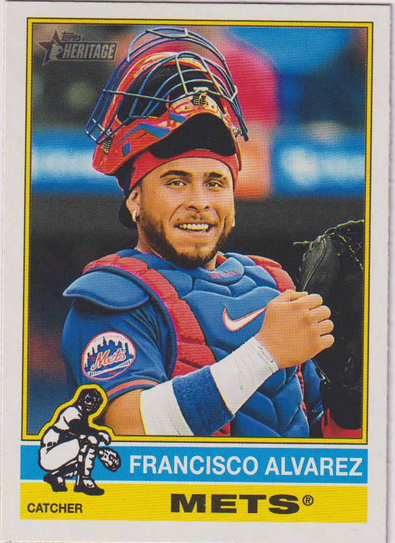 2025 Topps Heritage Francisco Alvarez #178