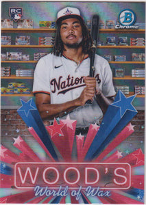2025 Bowman Hobby Stars James Wood #HS-5 RC