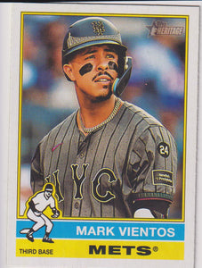 2025 Topps Heritage Mark Vientos #278