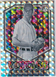 2021 Panini Mosaic Vintage Mosaic Hal Newhouser #V10