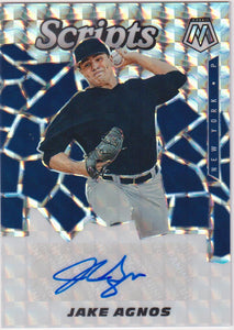 2021 Panini Mosaic Scripts Mosaic Jake Agnos #SCR-JE