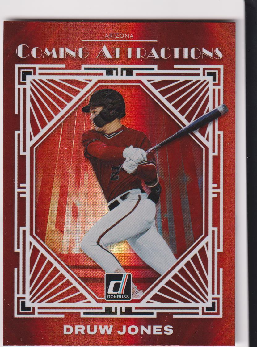 2023 Panini Donruss Coming Attractions Druw Jones #CA1