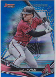 2022 Bowman's Best Blue Refractor 003/150 Alek Thomas #22 RC