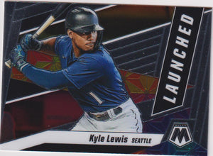 2021 Panini Mosaic Launched Kyle Lewis #L8